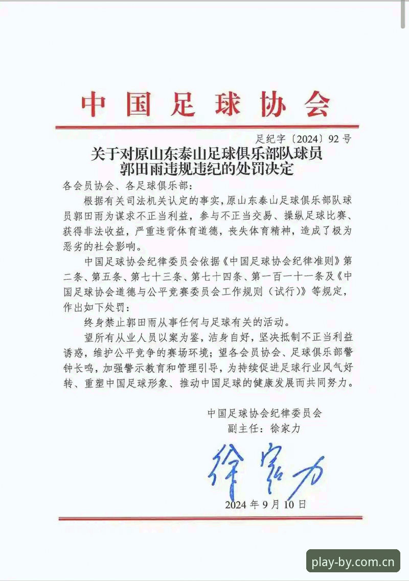 BY体育正版下载 资深用户分享:从足协禁足名单看中国足球治理的实战经验